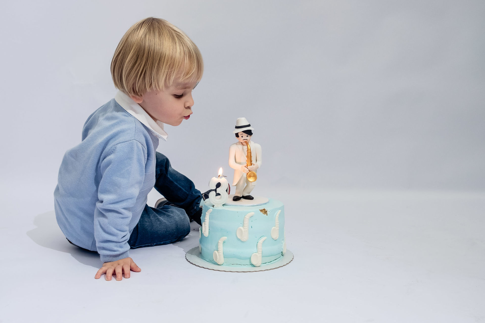 Foto Alexandre 3 anos | Sessão Studio | Massaranduba - Imagem 3