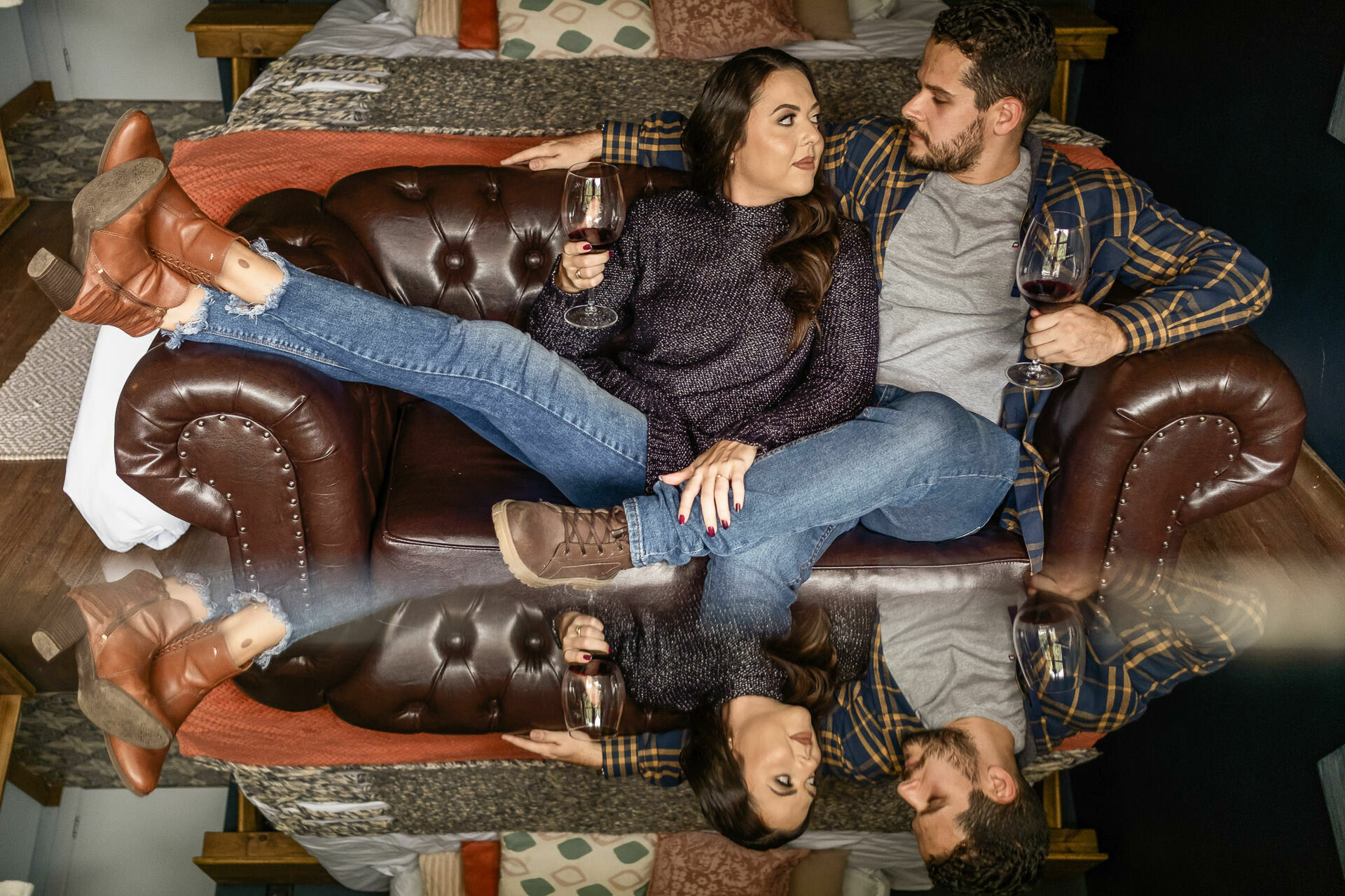 Foto Greice & Andrei | Fotos de Pré Casamento | Rio dos Cedros - Imagem 9